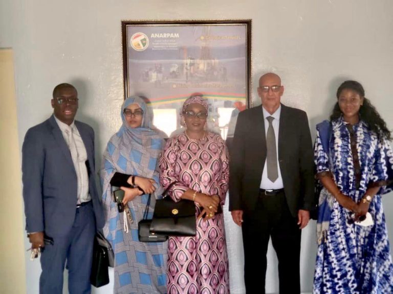 Visite de la Délégation de la Société Guinéenne du Patrimoine Minier (SOGUIPAMI)